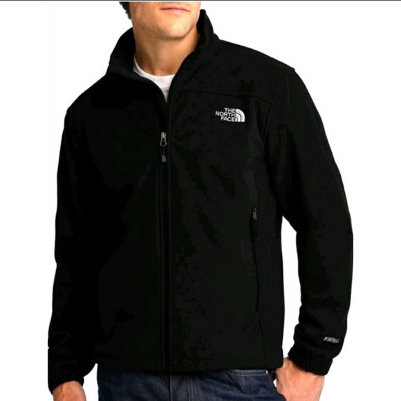 North Face men’s black fleece zip up large - Picture 2 of 7